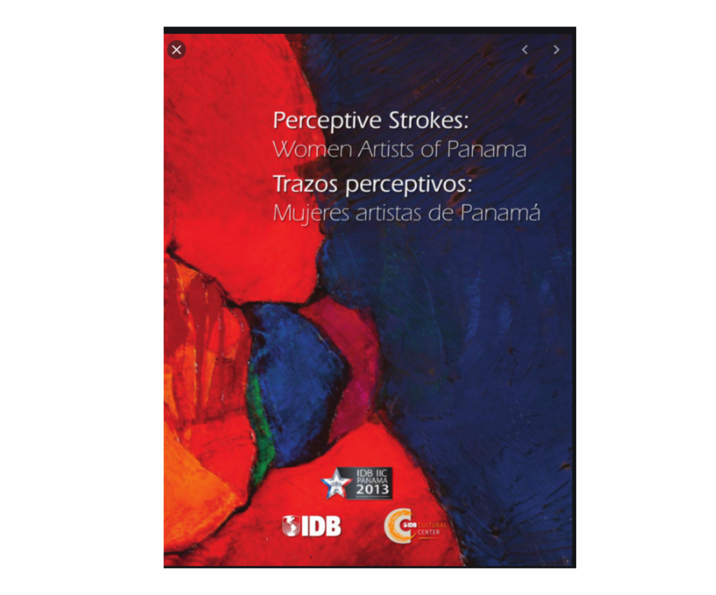 Libro "Trazos perceptivos - Mujeres artistas de Panamá" - Mónica E. Kupfer